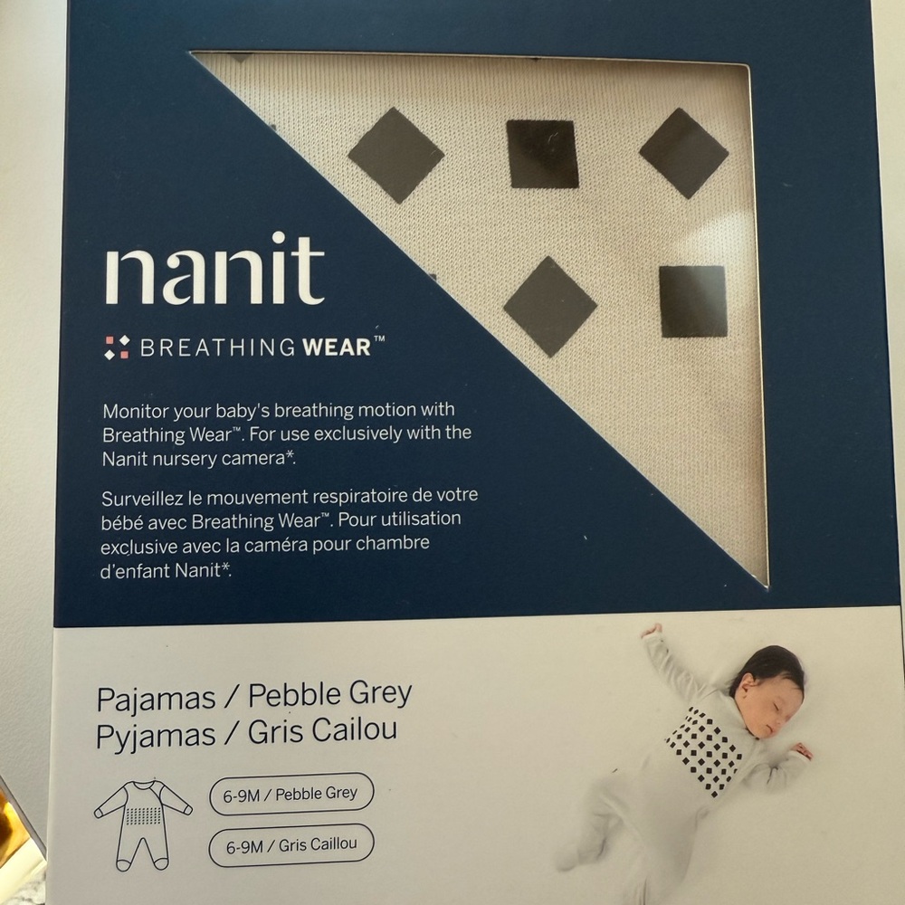Nanit Breathing Wear Kids Pajamas - Pebble Grey